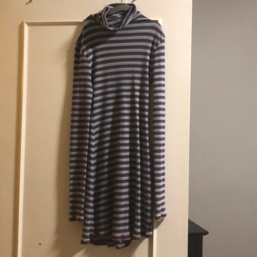 Colorful striped urban outfitters bodycon dress